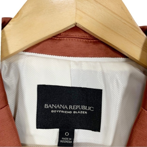 Banana Republic Satin Blazer Size 0 - Picture 7 of 11